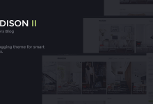 Photo of [Download-S2] MADISON II - Clean Designers Blog Theme