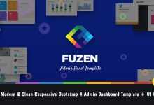 Photo of [Download-S2] Fuzen - Modern & Clean Responsive Bootstrap 4 Admin Dashboard Template + UI Kit