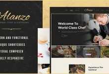 Photo of [Download-S2] Alanzo v1.0.2 - Personal Chef & Catering WordPress Theme
