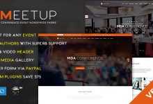 Photo of [Download-S2] Meetup v1.7 - Conference Event WordPress Theme