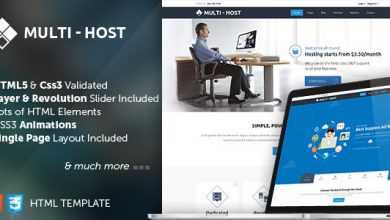 Photo of [Download-S2] Multi Host - Responsive Hosting Template
