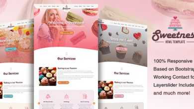 Photo of [Download-S2] Sweetness - One Page HTML Template