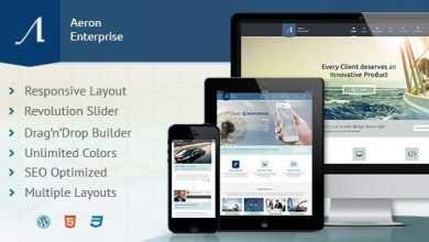 Photo of [Download-S2] Aeron v3.0.2 - Premium Responsive Corporate Theme