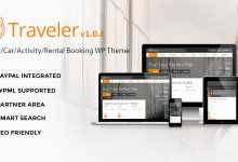 Photo of [Download-S2] Traveler v1.0.6 - Travel/Tour/Booking WordPress Theme