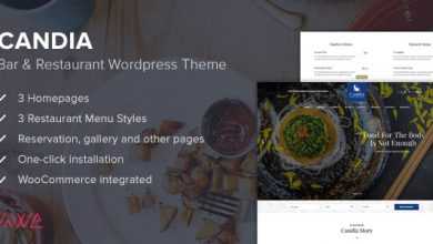 Photo of [Download-S2] Candia v1.1.3 - Bar & Restaurant WordPress Theme