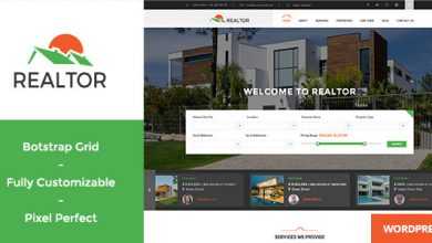 Photo of [Download-S2] Realtor v1.2.6 - Responsive Real Estate WordPress Theme