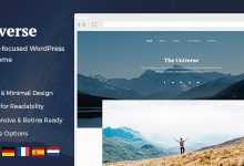 Photo of [Download-S2] Universe v1.2.1 - Clean & Minimal WordPress Blog Theme