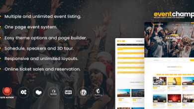 Photo of [Download-S2] Event Champ v1.7.4 – Multiple Events & Conference Wordpress Theme