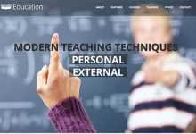 Photo of [Download-S2] Education - Creativemarket Single Page Theme