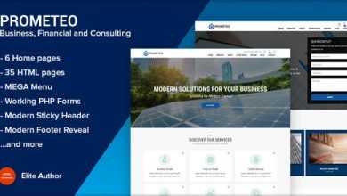 Photo of [Download-S2] PROMETEO v1.1 - Business, Financial and Consulting Site Template