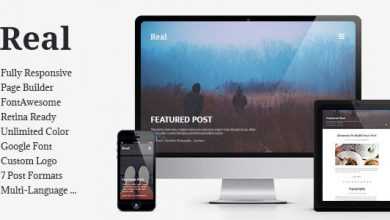 Photo of [Download-S2] REAL v1.3.1 - Responsive Blog WordPress Theme