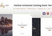 Photo of [Download-S2] Porky - Responsive HTML5 Coming Soon Template