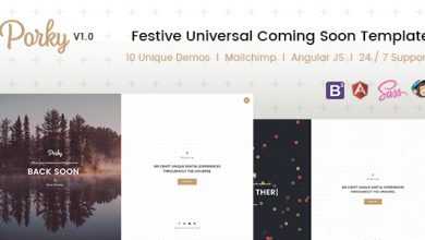 Photo of [Download-S2] Porky - Responsive HTML5 Coming Soon Template