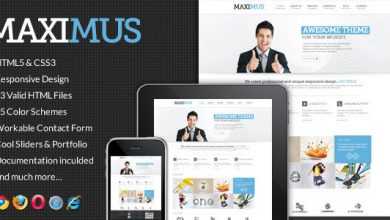 Photo of [Download-S2] Maximus - Responsive Multi-Purpose Website Template