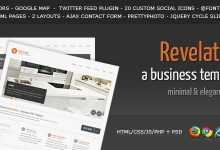 Photo of [Download-S2] Revelation - Themeforest Elegant and Minimal Business Template