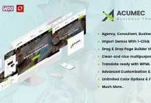 Photo of [Download-S2] Acumec v1.3.1 - Business Multipurpose WordPress Theme