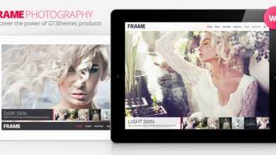 Photo of [Download-S2] Frame v1.8.1 - Photography Minimalistic WP Theme