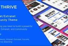 Photo of [Download-S2] Thrive v3.1.1 - Intranet & Community WordPress Theme