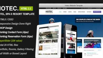 Photo of [Download-S2] Hotec - Themeforest Responsive Hotel, Spa & Resort Template