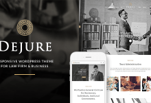 Photo of [Download-S2] Dejure v1.5.10 - Responsive WP Theme for Law firm & Business