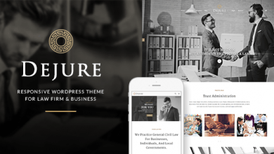 Photo of [Download-S2] Dejure v1.5.10 - Responsive WP Theme for Law firm & Business