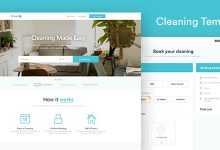 Photo of [Download-S2] Cleaning Landing Page Template — Cleanly (with Booking Page)