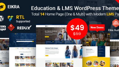 Photo of [Download-S2] Eikra Education v3.8 - Education WordPress Theme