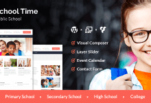 Photo of [Download-S2] School Time v1.1.0 - Modern Education WordPress Theme