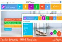 Photo of [Download-S2] Fashion Boutique - Creativemarket Responsive HTML