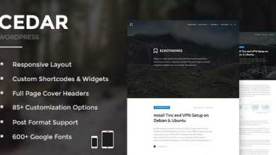 Photo of [Download-S2] Cedar v3.5.0 - Responsive WordPress Blog Theme