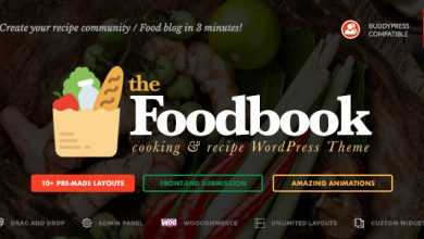 Photo of [Download-S2] Foodbook v1.1.2 - Recipe Community, Blog & Food Theme
