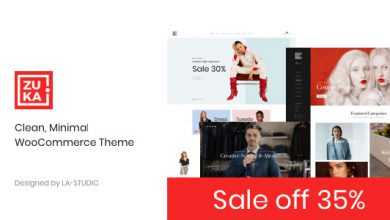 Photo of [Download-S2] Zuka v1.0.2 - Clean, Minimal WooCommerce Theme