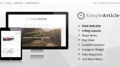 Photo of [Download-S2] Simple Article - Wordpress Theme For Personal Blog