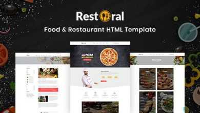 Photo of [Download-S2] Restoral v1.0 - Food & Restaurant HTML Responsive Bootstrap 4 Template