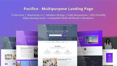 Photo of [Download-S2] Pacifico - Multipurpose HTML Landing Page Template
