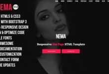 Photo of [Download-S2] Nema - One Page Multipurpose HTML Template