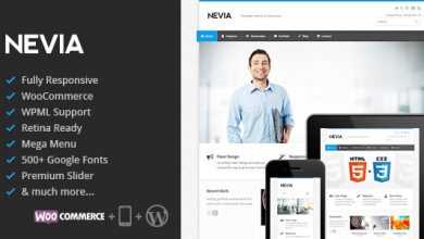 Photo of [Download-S2] Nevia v1.5.9 - Responsive Multi-Purpose WordPress Theme