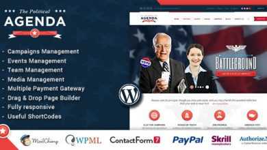 Photo of [Download-S2] Agenda - Political Responsive WordPress theme