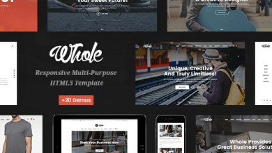 Photo of [Download-S2] Whole - Responsive Multi-Purpose HTML5 Template
