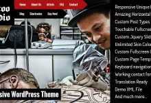 Photo of [Download-S2] Tattoo Studio - Responsive WordPress Theme