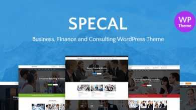 Photo of [Download-S2] Specal v1.7 - Financial, Consulting WordPress Theme