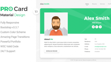 Photo of [Download-S2] ProCard - Resume/CV & vCard