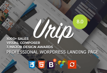 Photo of [Download-S2] Urip v8.2 - Professional WordPress Landing Page