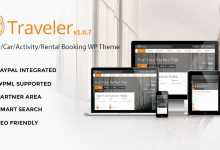 Photo of [Download-S2] Traveler v1.0.7 - Travel/Tour/Booking WordPress Theme