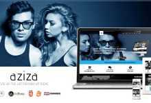 Photo of [Download-S2] Aziza - Responsive Multipurpose WordPress Theme