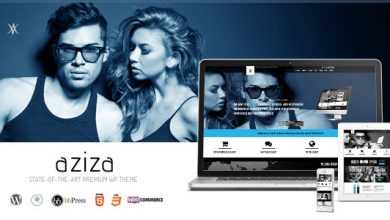 Photo of [Download-S2] Aziza - Responsive Multipurpose WordPress Theme