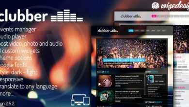 Photo of [Download-S2] Clubber v2.6.1 - Events & Music WordPress Theme
