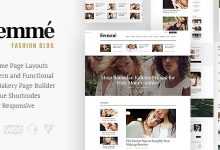 Photo of [Download-S2] Femme v1.1 - An Online Magazine & Fashion Blog Theme
