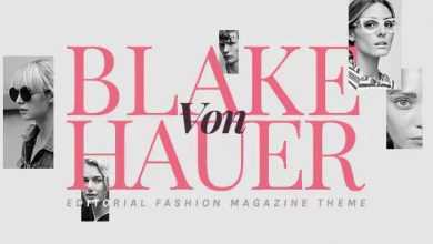 Photo of [Download-S2] Blake von Hauer v4.3.2 - Editorial Fashion Magazine Theme