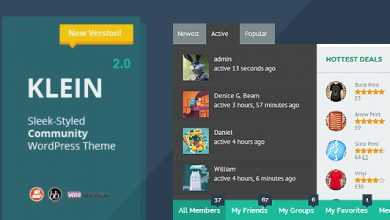Photo of [Download-S2] Klein - Themeforest Nitty-Gritty Community Theme